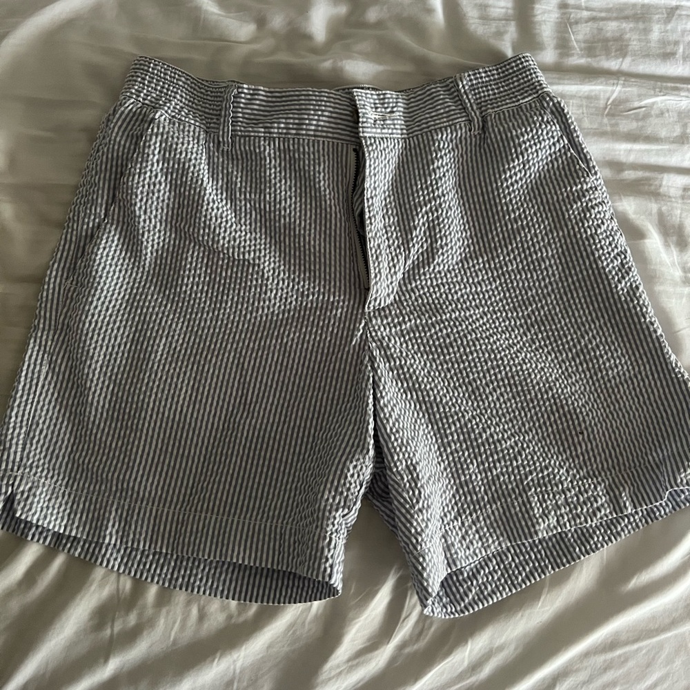 Southern Proper Size Large Mens Seersucker Shorts